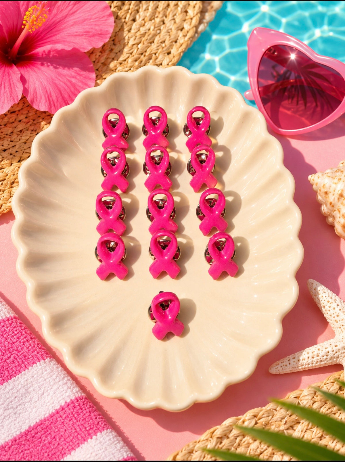 Pins octobre rose